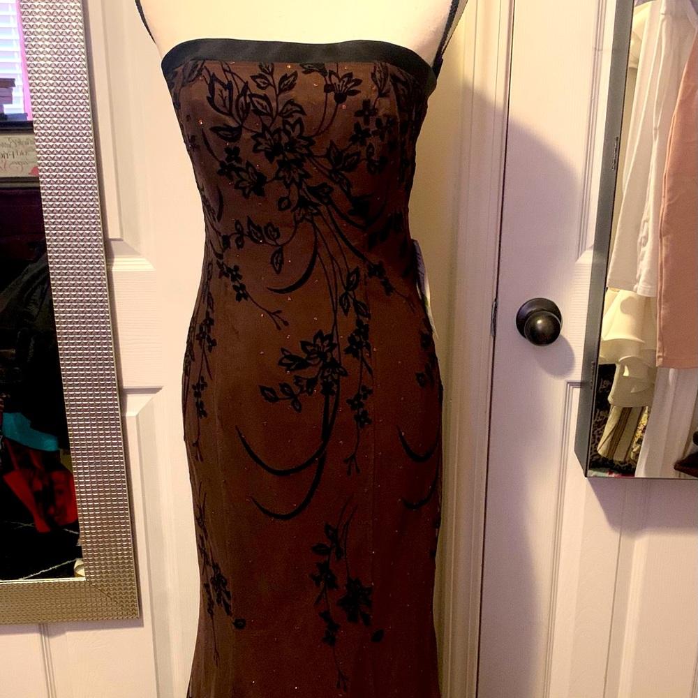FINAL SALE! Strapless Floor Length Evening Dress